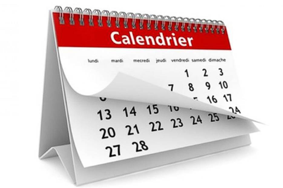 Dates à retenir Dates à retenir